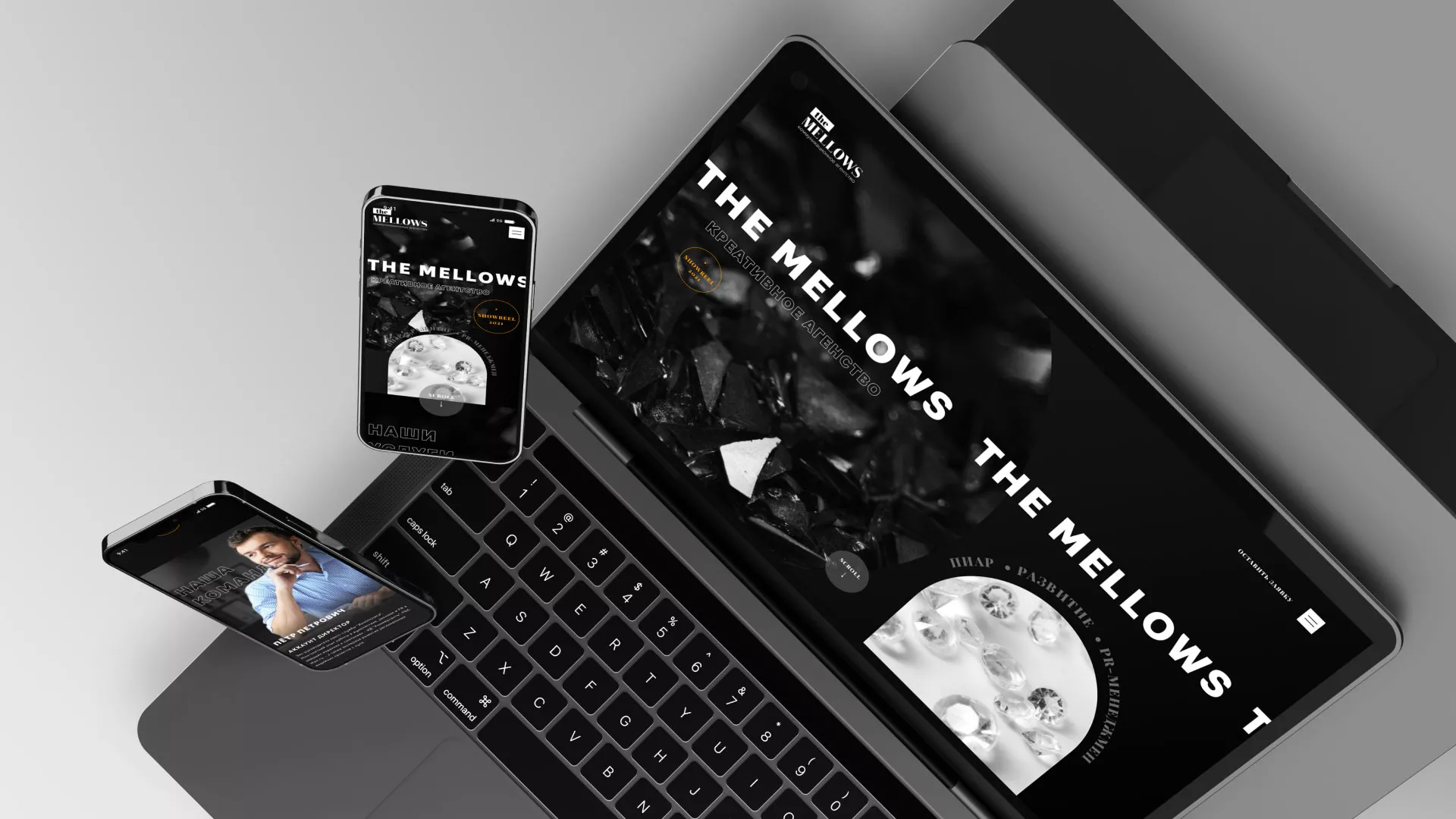 Разработка сайта креативного агентства «The Mellows» в Гдове