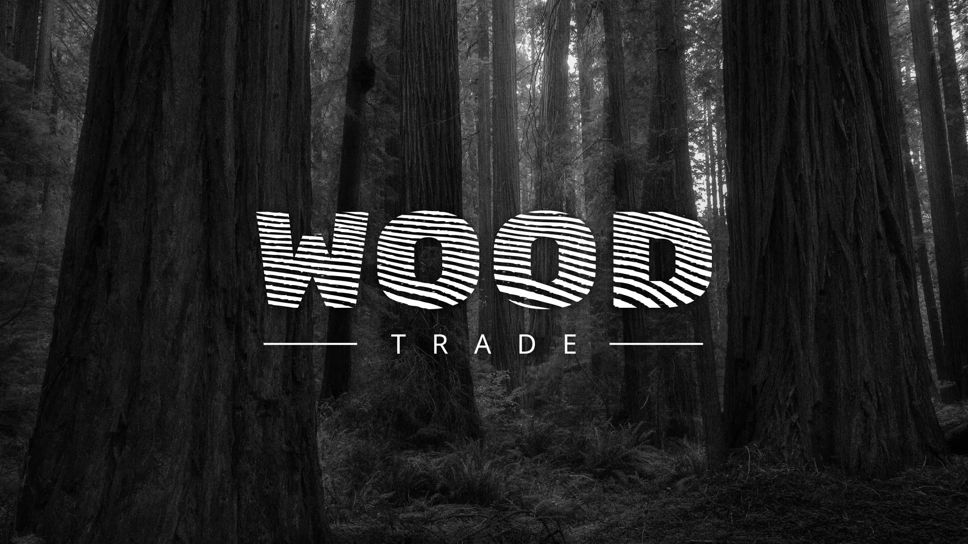 Разработка логотипа для компании «Wood Trade» в Гдове
