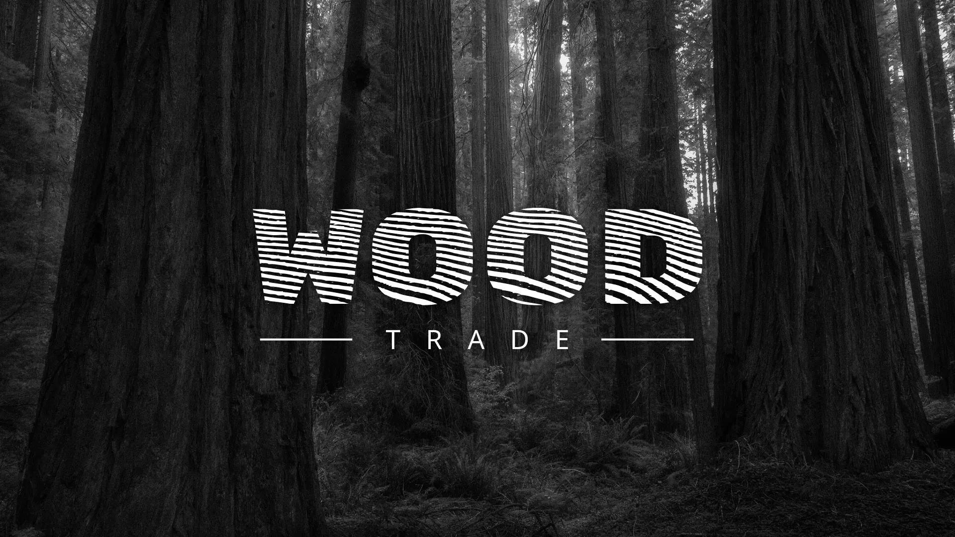 Разработка логотипа для компании «Wood Trade» в Гдове